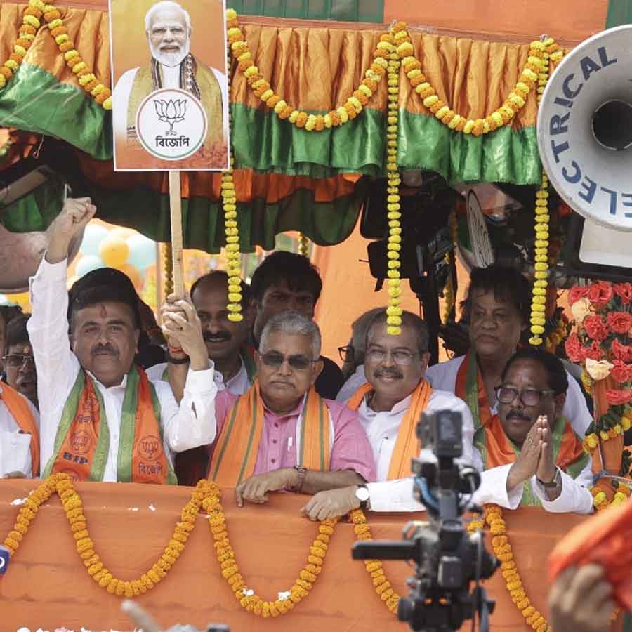 BJP plans to create unprecedented aura around Suvendu Adhikari as poll battle progresses in Bengal