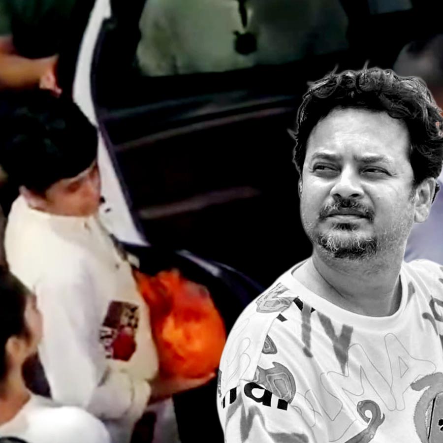 According to sources Rahul Arunaday Banerjee’s last rites ritual performed by his son Sohoj dgtl
