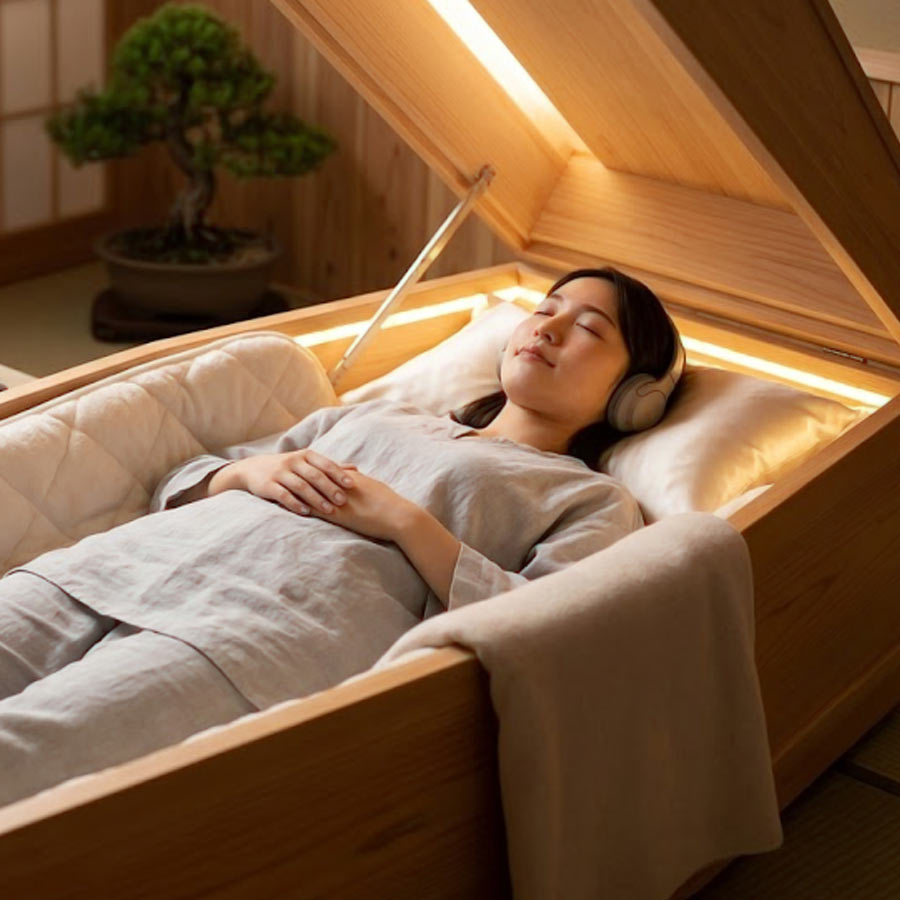 কেন জনপ্রিয় হচ্ছে ‘কফিন ক্যাফে’?