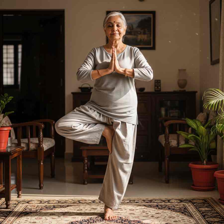 These are some Yoga poses for elderly people dgtl