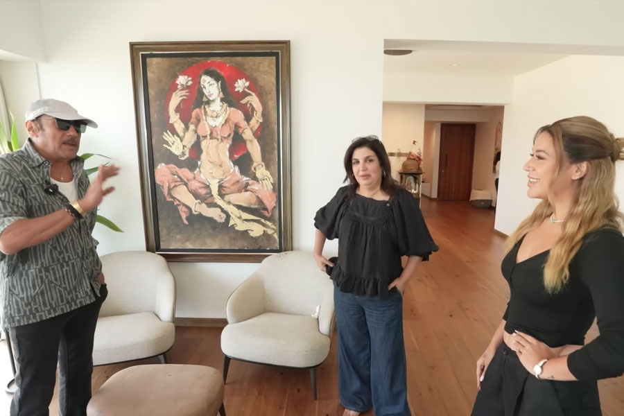 মুম্বইয়ের এই বাড়িতে জ্যাকি এবং তাঁর স্ত্রী আয়েশা দত্ত শ্রফ, কন্যা কৃষ্ণা শ্রফ এবং পুত্র টাইগার শ্রফ একই সঙ্গে থাকেন।