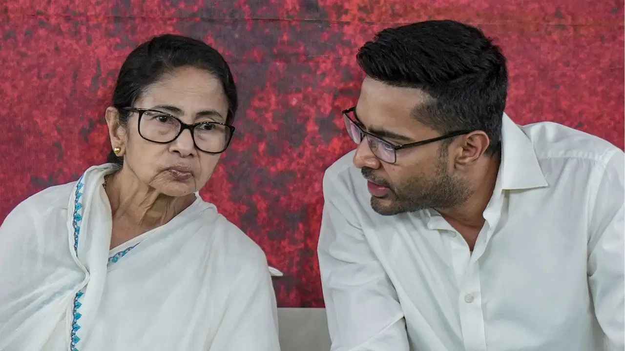 Mamata Banerjee held a long meeting with Abhishek Banerjee on Friday evening