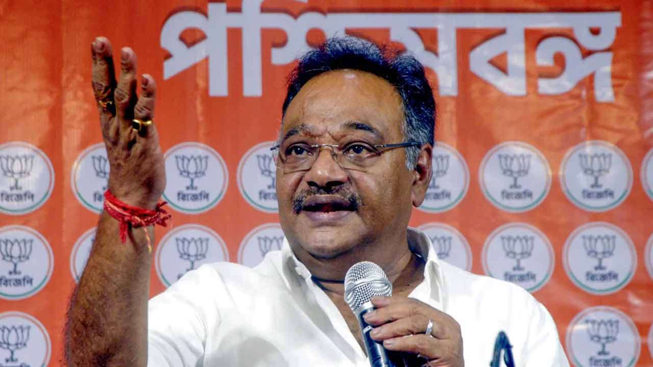 বিজেপির রাজ্য সভাপতি শমীক ভট্টাচার্য।