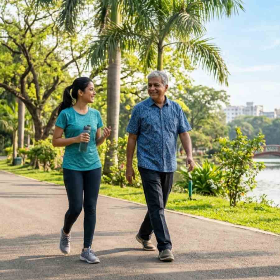 How much do you need to walk to manage high blood pressure