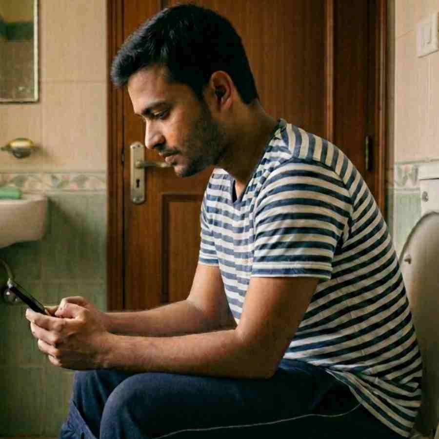 Using smartphone inside toilet for long attracts negative energy and brings vastu dosh dgtl