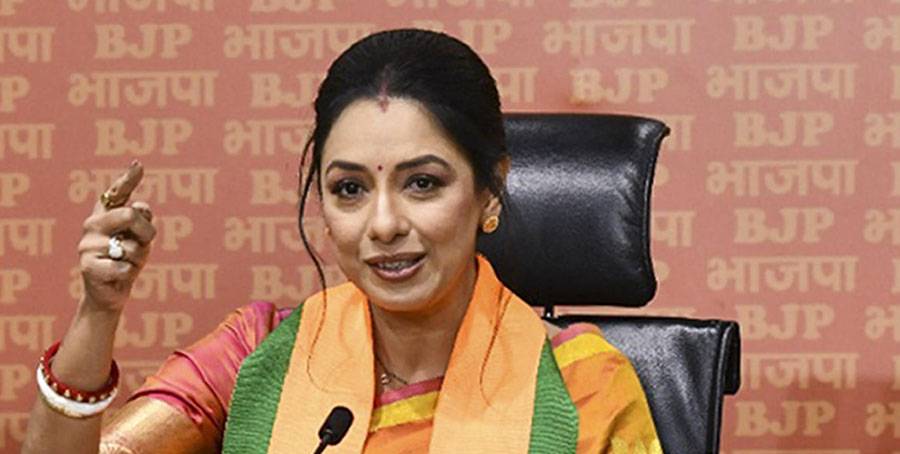 অভিনেত্রী, রাজনীতিবিদ রূপালি গঙ্গোপাধ্যায়।