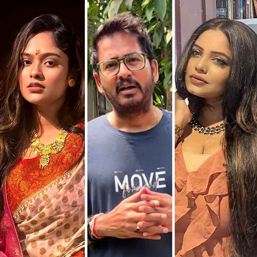 হিরণের জয়ে উচ্ছ্বসিত তাঁর দু’পক্ষের স্ত্রী।