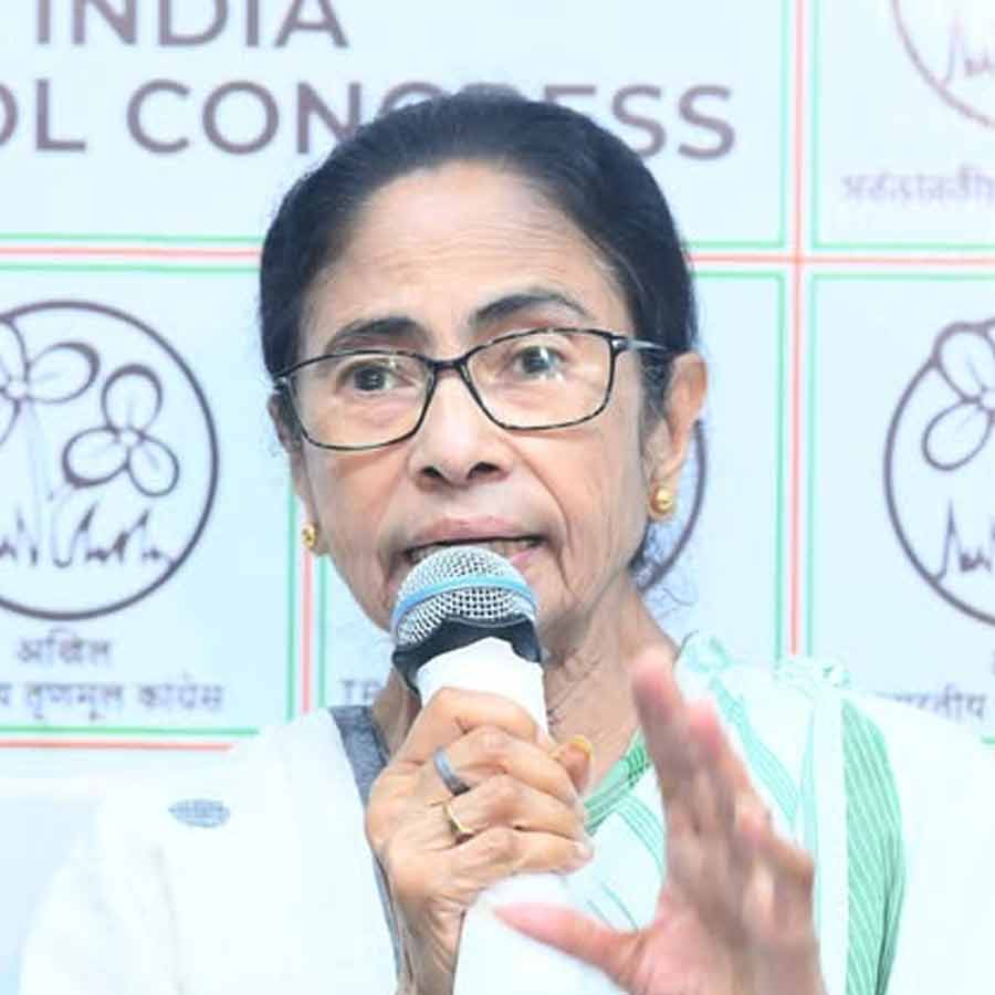 পশ্চিমবঙ্গে পরাজয়ের পর মমতা বন্দ্যোপাধ্যায়। মঙ্গলবার।