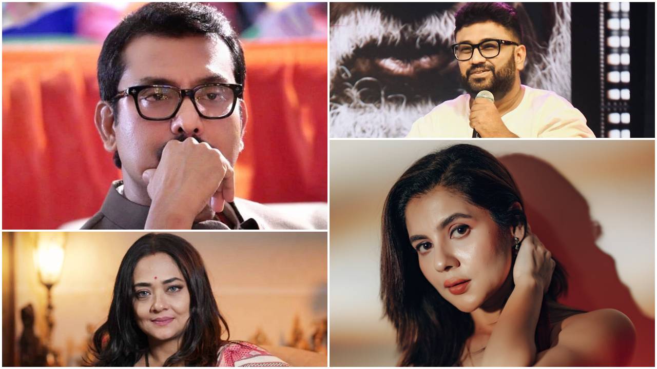 ফেডারেশন নিয়ে মতামতে রানা সরকার, পায়েল সরকার, রূপাঞ্জনা মিত্র।