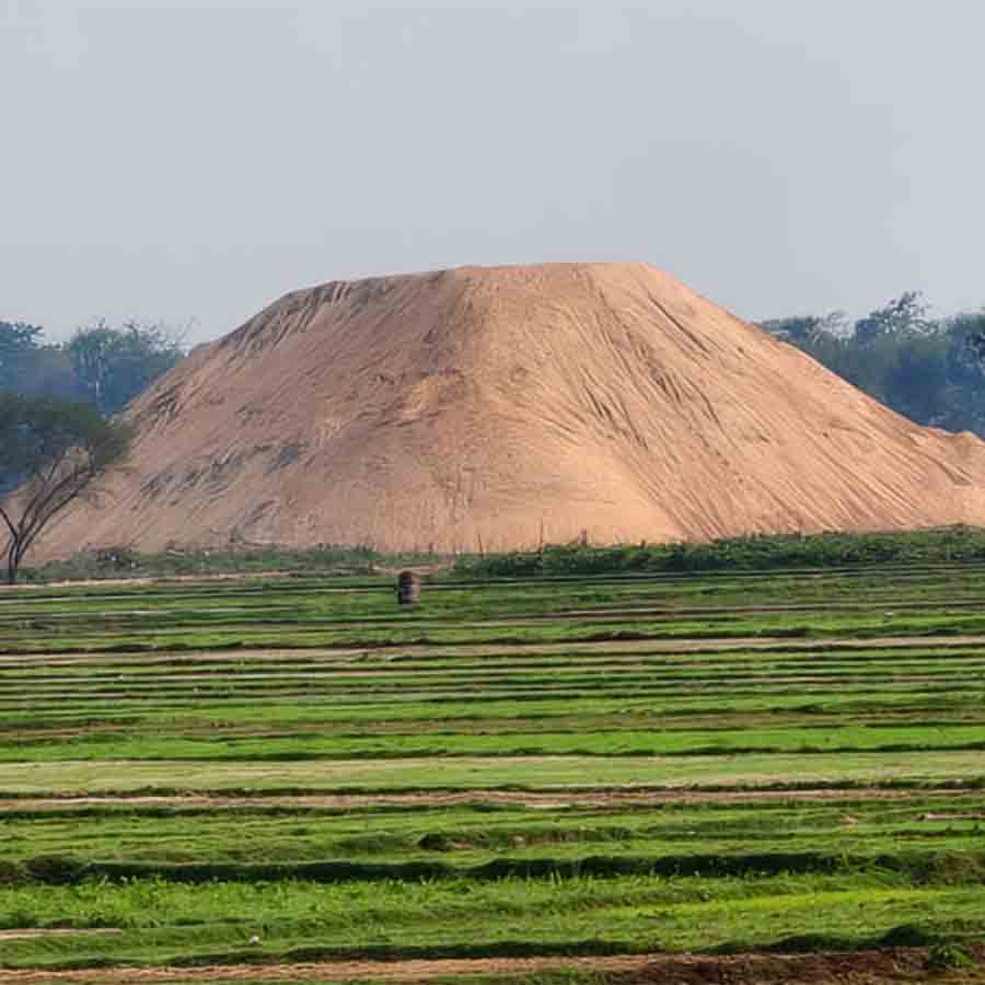 Illegal sand mining becoming legal if penalty paid