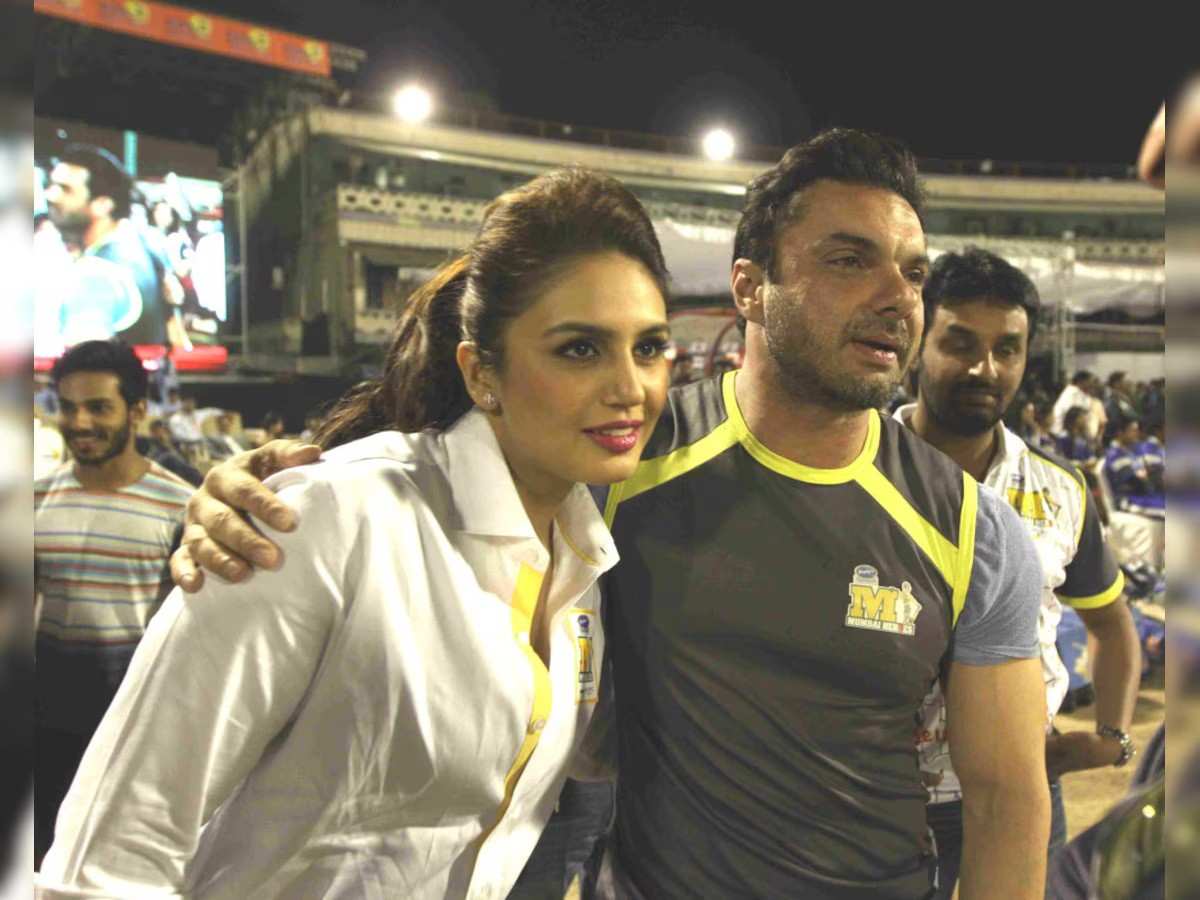 Huma Qureshi with Sohail Khan