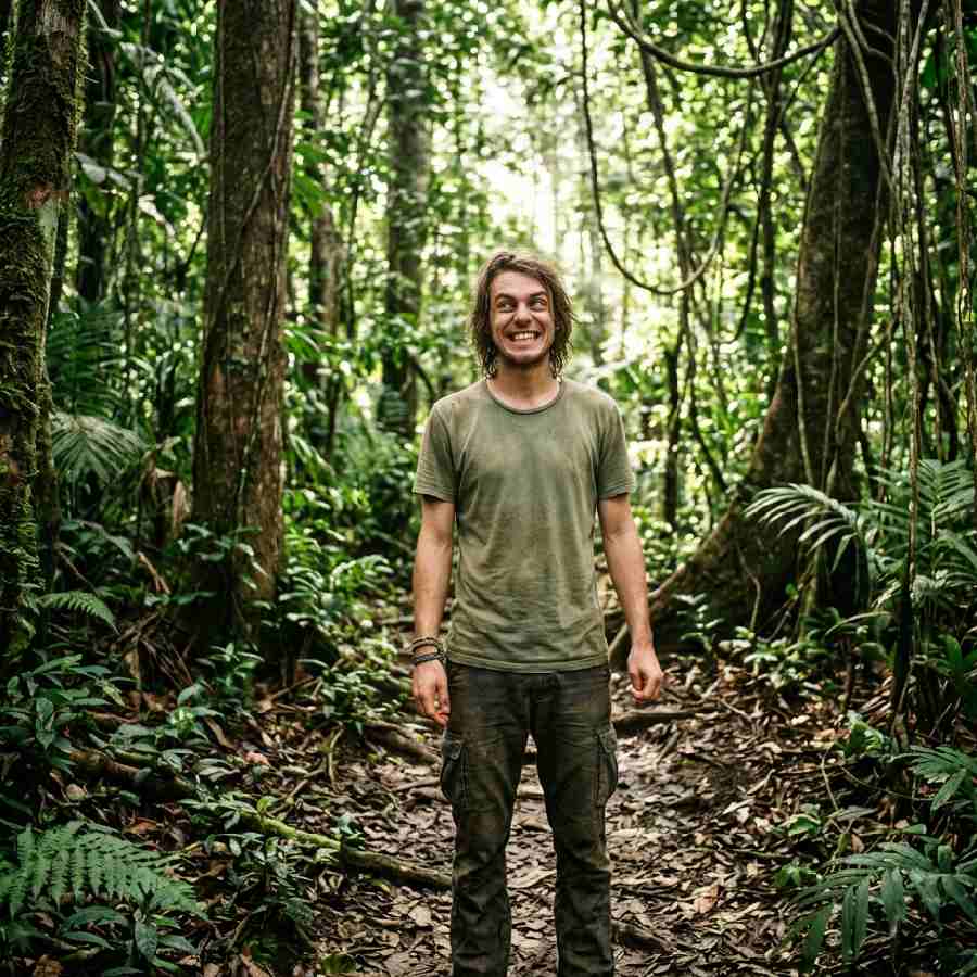 A man from Thailand set Jungle in fire to relieve boredom, netizens questions authenticity of the incident