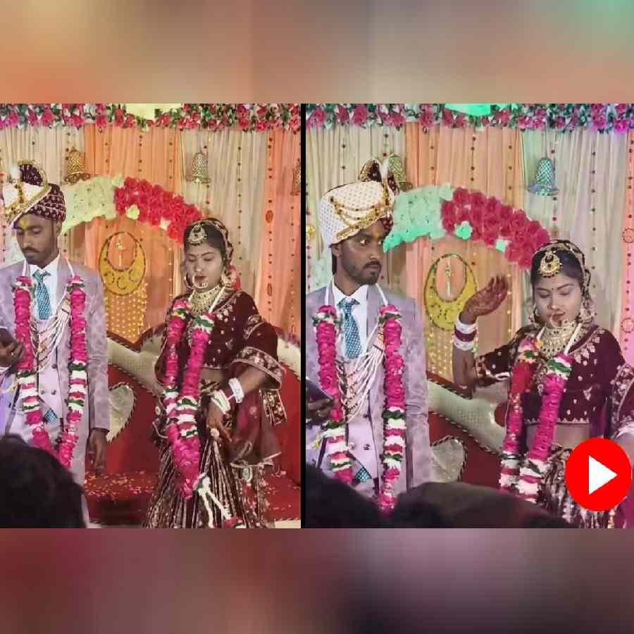 A video shows dance of a bride at wedding stage surprises the groom goes viral dgtl