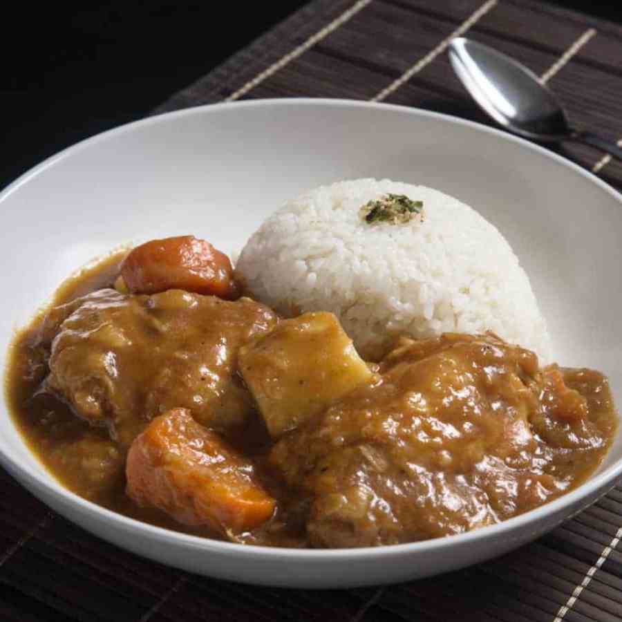 জাপানিজ় চিকেন কারি।