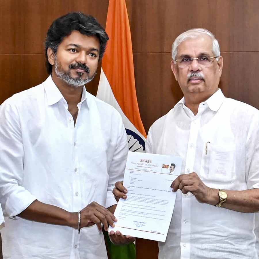 Vijay stakes claim to form Tamil Nadu government