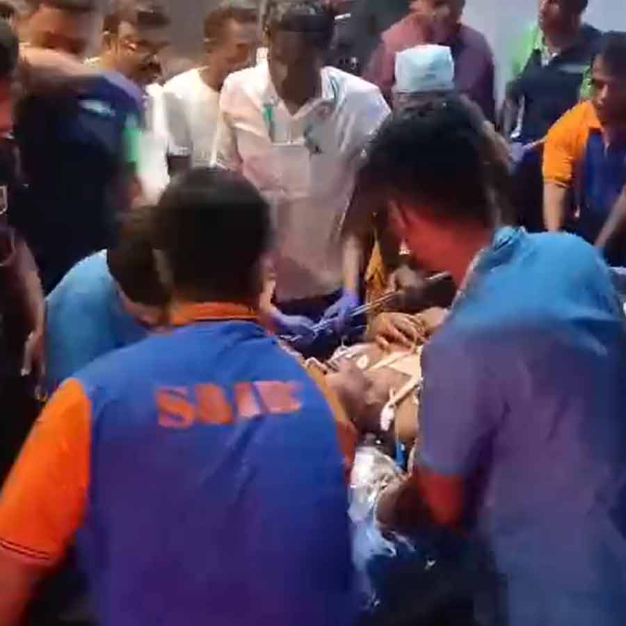Driver of car of Chandranath Rath been operated in hospital dgtl