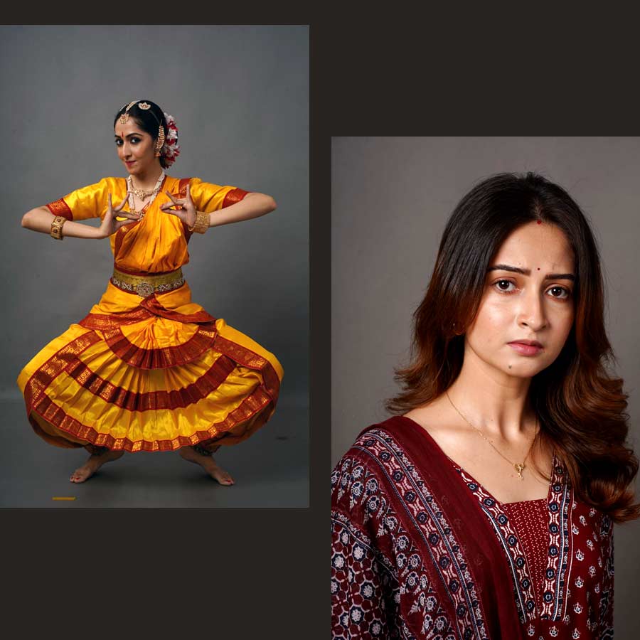 নতুন রূপে অমৃতা চট্টোপাধ্যায় এবং শ্রীমা ভট্টাচার্য্য।