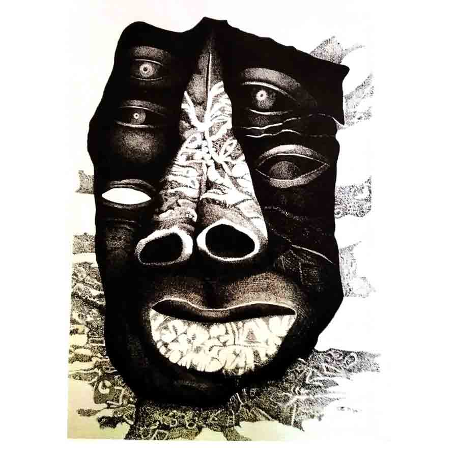 Review of an art exhibition held at Anandi Art Gallery, Howrah on the works of artist Bhaskar Lahiri