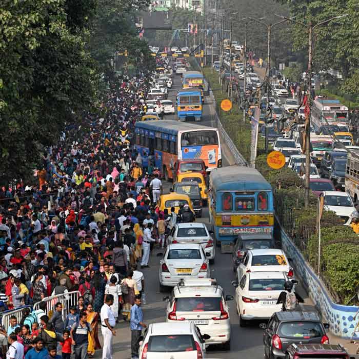 Traffic in Kolkata was smooth even after Brigade rally for BJP government’s oath taking dgtl