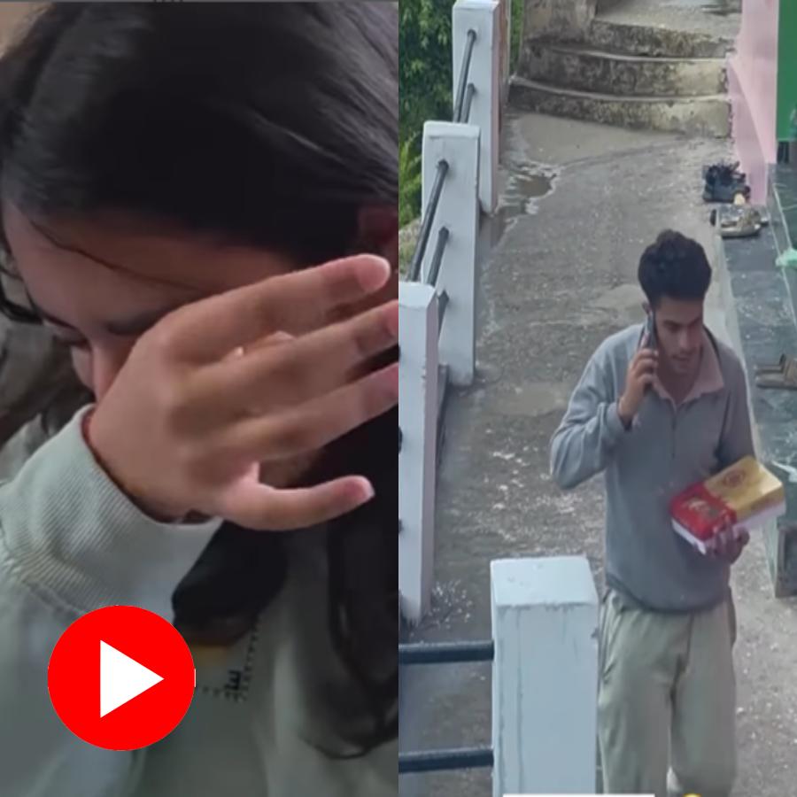 Video claims a girl student crying after getting 90 percent in exam while a boy celebrating in 60 percent