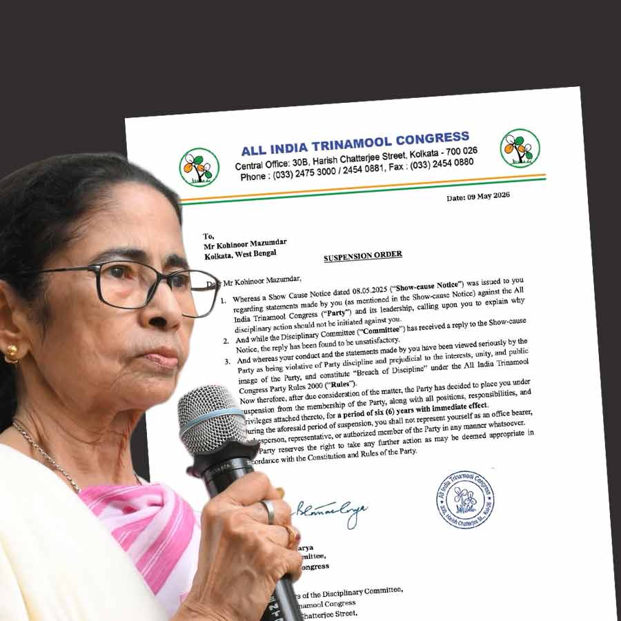 TMC Suspends several spokespersons day after issuing show cause notice dgtl