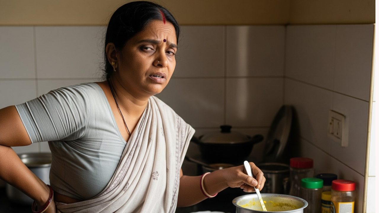 একটানা রান্না করতে গিয়ে কোমরে ব্যথা?