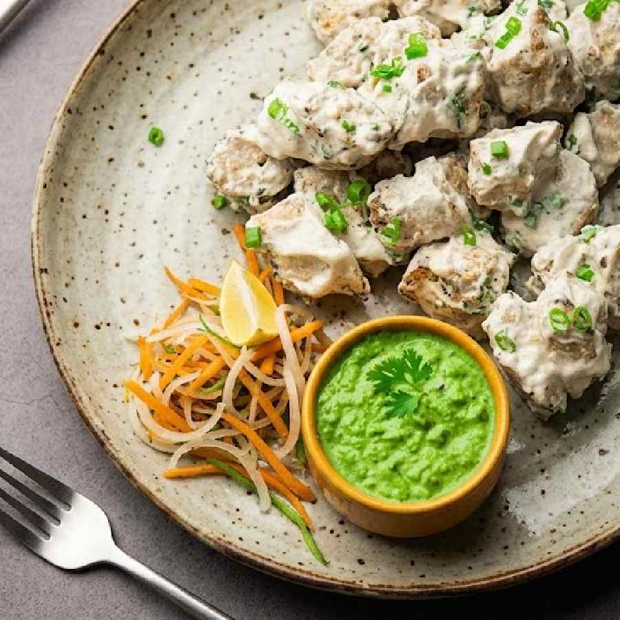 How to make Afgani Soyabean Chaap recipe at home