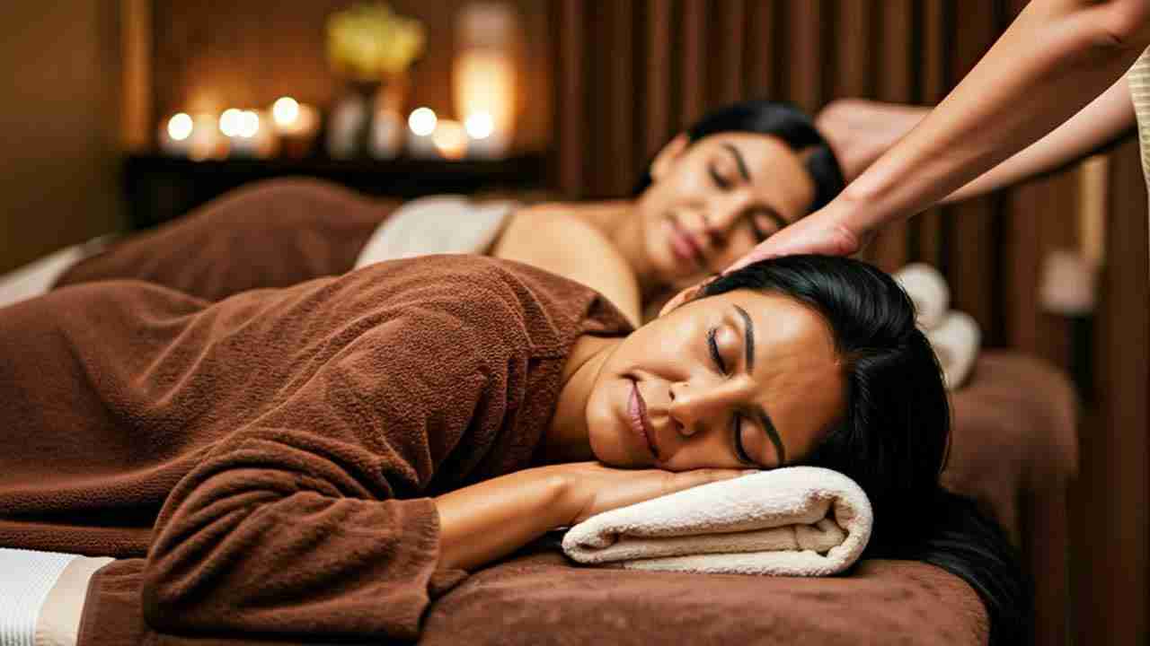 মায়ের সঙ্গে হয়ে যাক স্পা ডেট । 