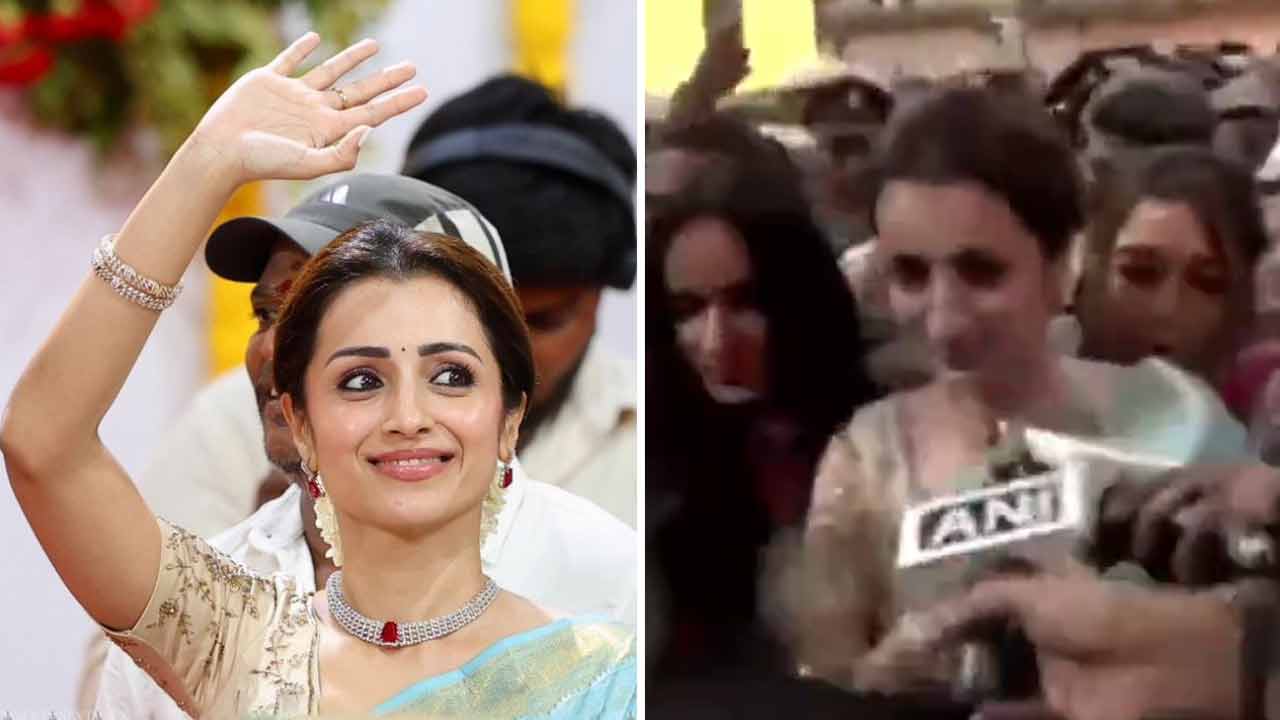 বিজয়ের শপথগ্রহণ অনুষ্ঠানে বিপাকে তৃষা!