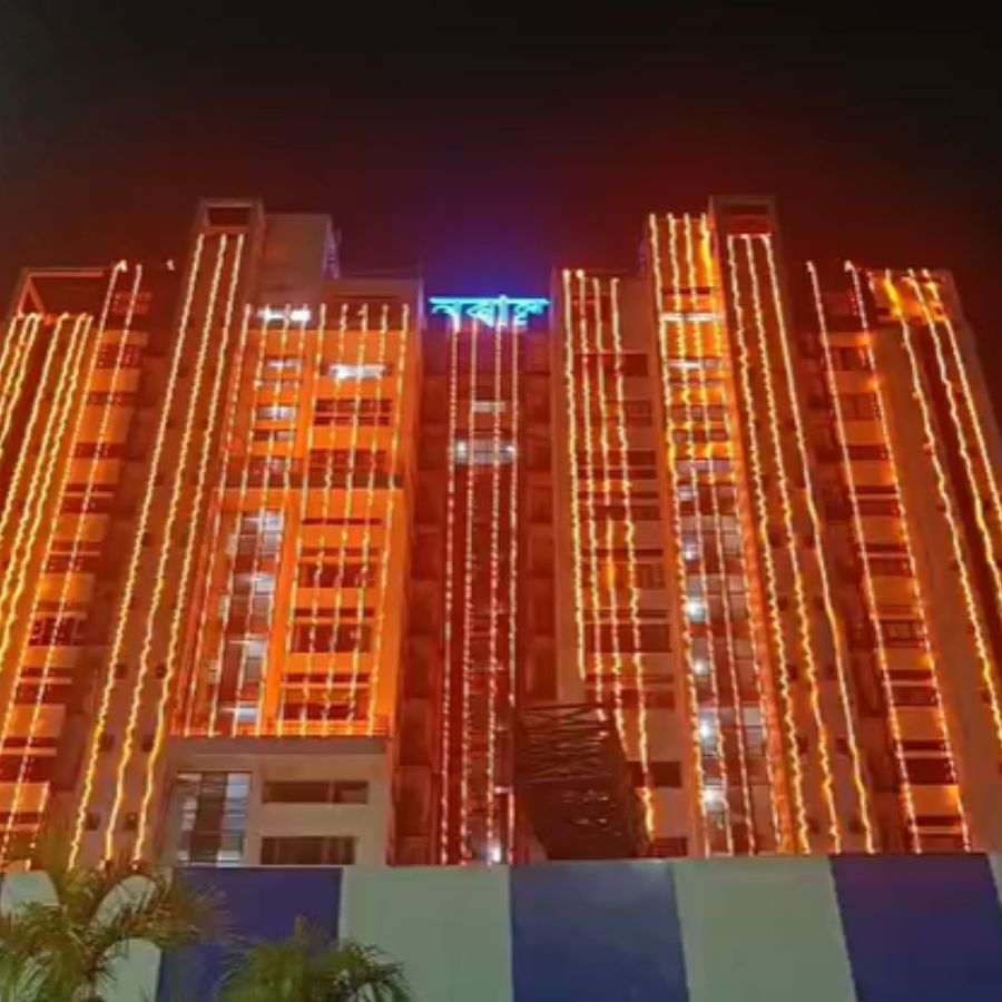 Nabanna Illuminated With New Lights