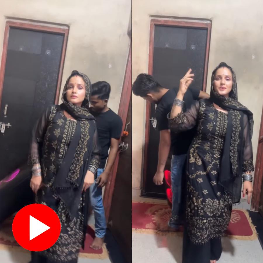 Video shows Seema Haider making dance reel but her husband Sachin paying no attention
