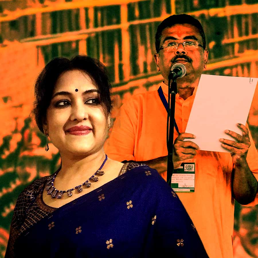 শুভেন্দুর শপথগ্রহণ অনুষ্ঠানে মধুমন্তীর ‘প্রত্যাবর্তন’