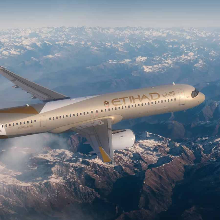 Abu Dhabi bound flight caught fire