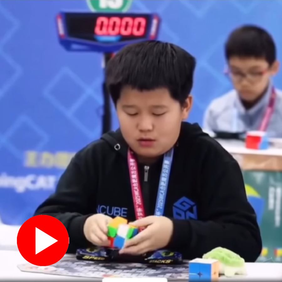 Video claims Chinese kid solved Rubik’s Cube in 0.39 second
