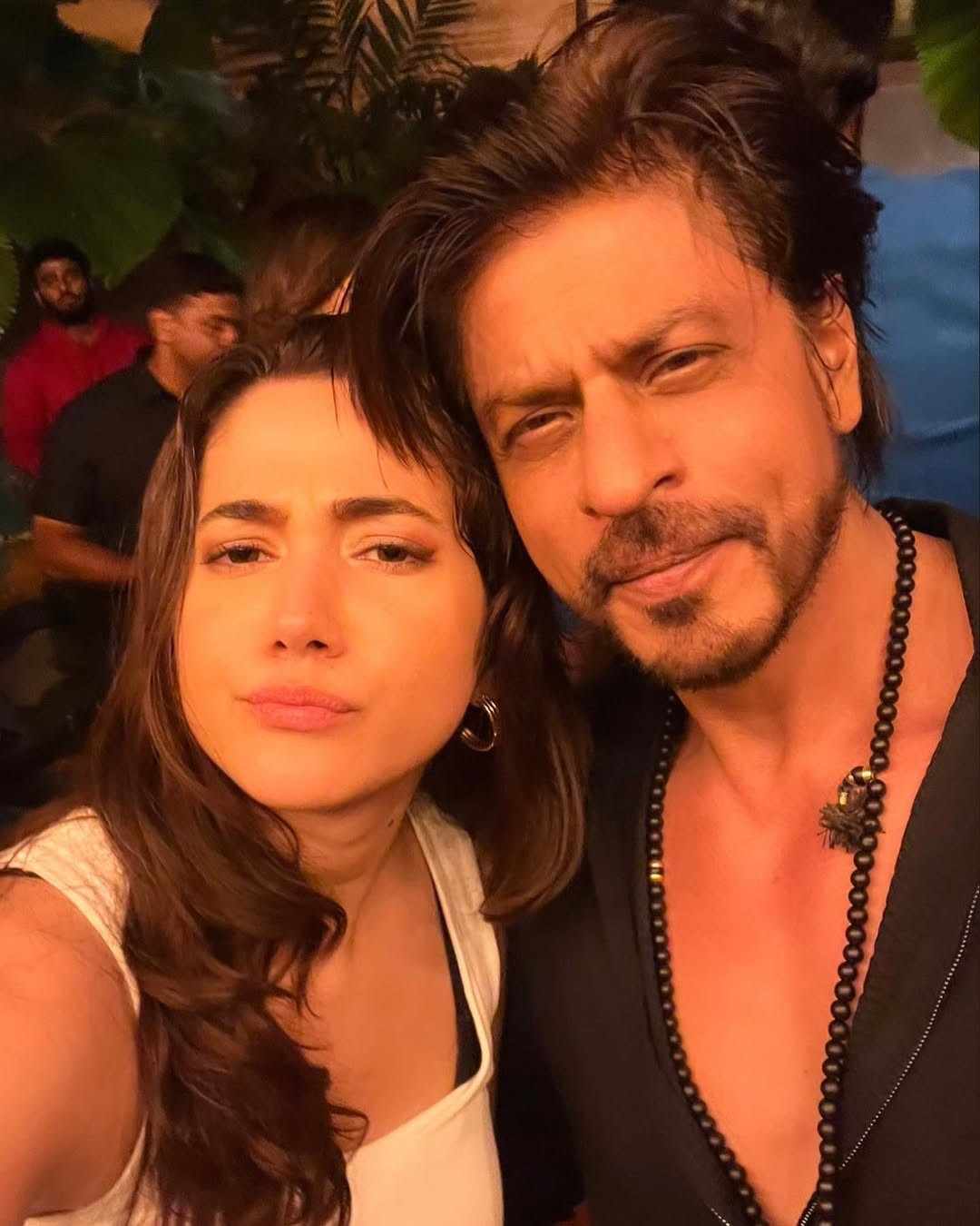 Aaliya Qureshi with Shah Rukh Khan