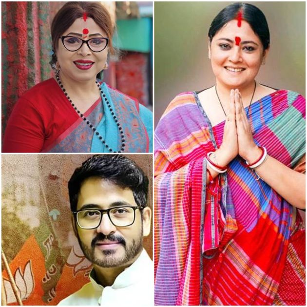 শর্বরী মুখোপাধ্যায়, হিরণ চট্টোপাধ্যায়, অগ্নিমিত্রা পল।