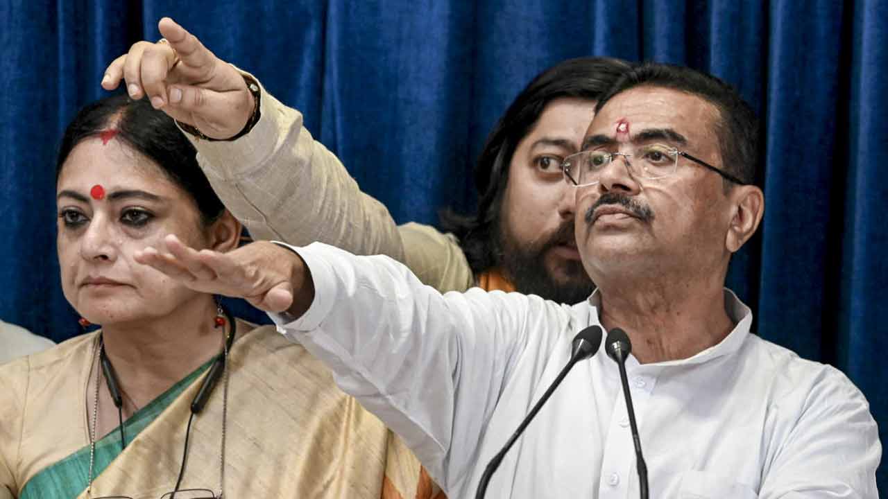 মুখ্যমন্ত্রী শুভেন্দু অধিকারী।