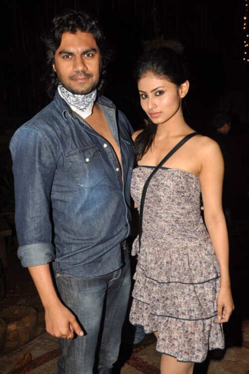 Mouni Roy and Gaurav Chopra