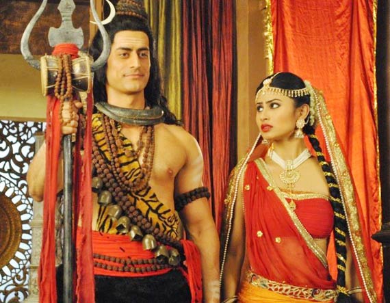 Mouni Roy and Mohit Raina