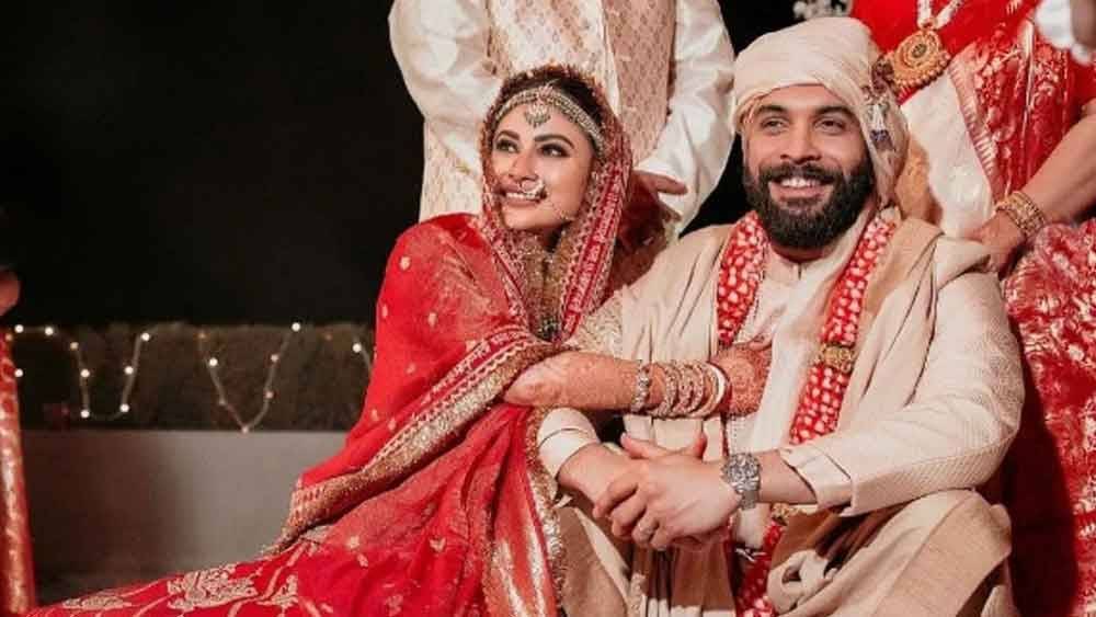 Mouni Roy and Suraj Nambiar