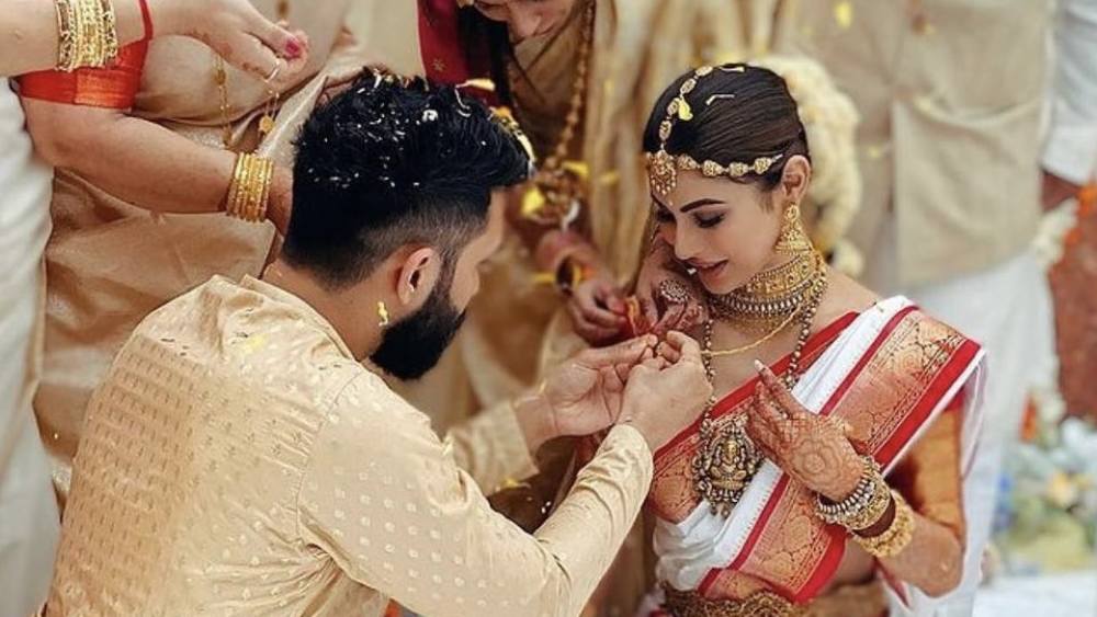 Mouni Roy and Suraj Nambiar