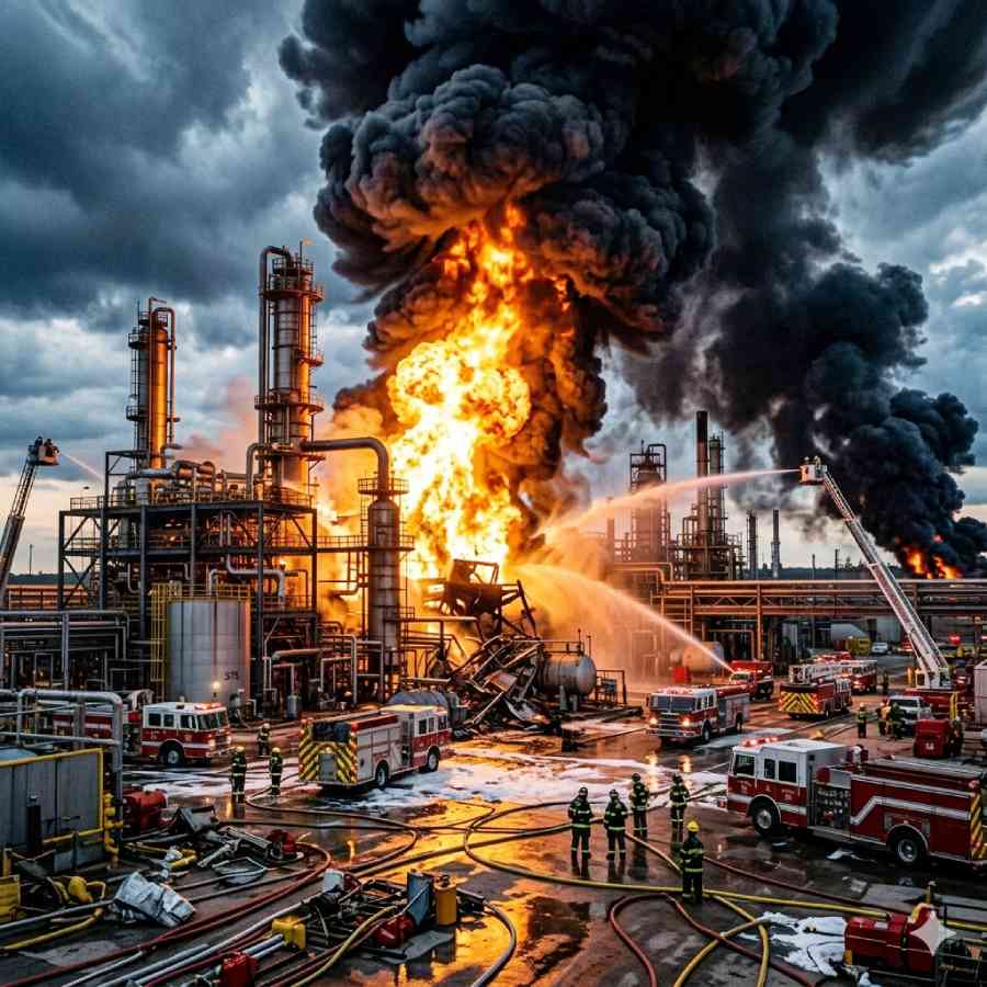 Fires and explosions rock in various US Oil Refineries amid Iran war, Accident or Sabotage