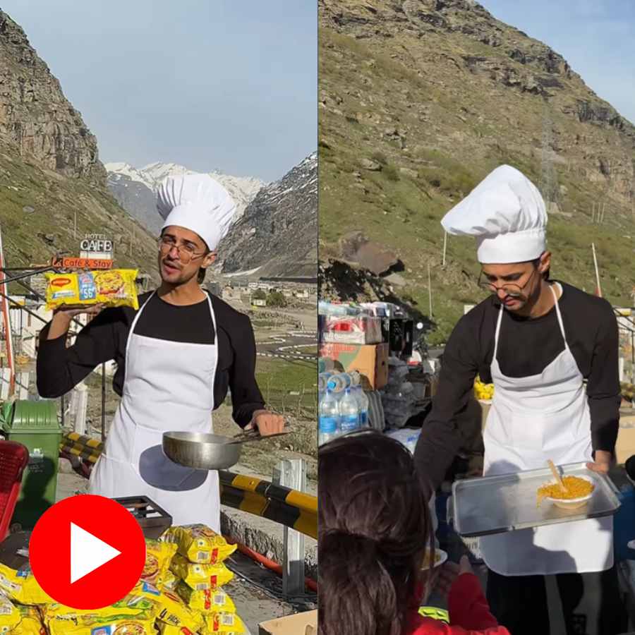 Video shows young content creator earn good amount of money by selling Maggi