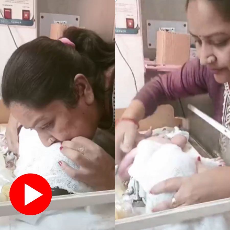 Video shows doctor saves newborn\\\\\\\'s life by blowing air to mouth in Uttar Pradesh\\\\\\\'s Saharanpur