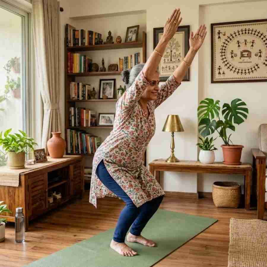 Researchers Reveal How a 30-Second Chair Yoga Pose May Improve Ageing and Longevity