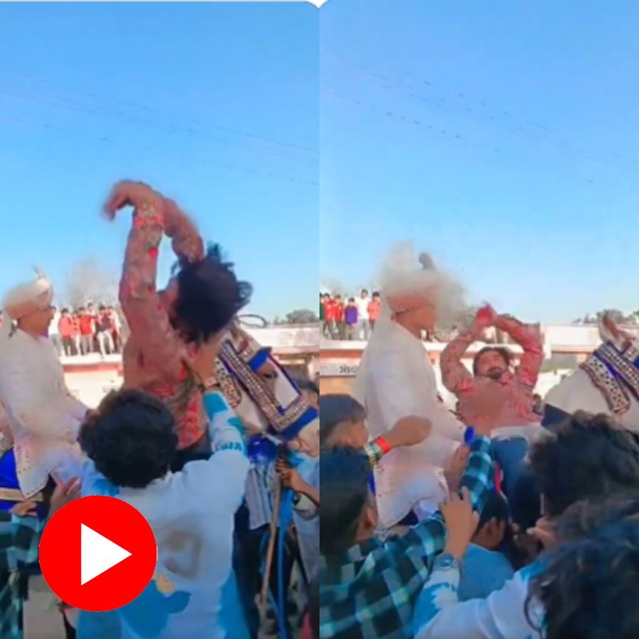 Video shows young man dancing in a bizarre way in friend’s wedding