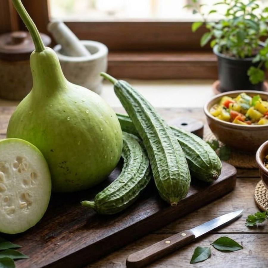Bottle Gourd or Ridge Gourd, which summer vegetable is healthier dgtl