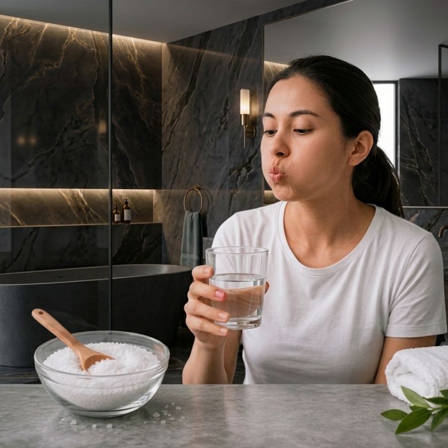 How to prevent dry mouth problems with oil pulling and saltwater dgtl