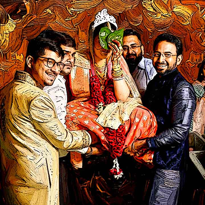 বিয়েতে লোকবল কম? চাইলেই আত্মীয় থেকে পিঁড়ি ধরার সদস্য ভাড়ায় মিলবে সবই।