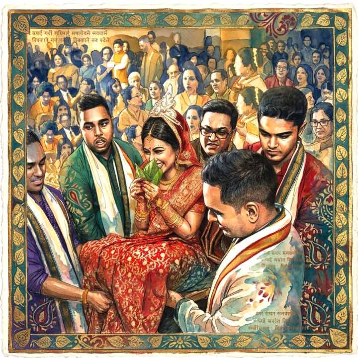 ভাড়ায় মিলবে পিঁড়ি ধরার ভাইও!